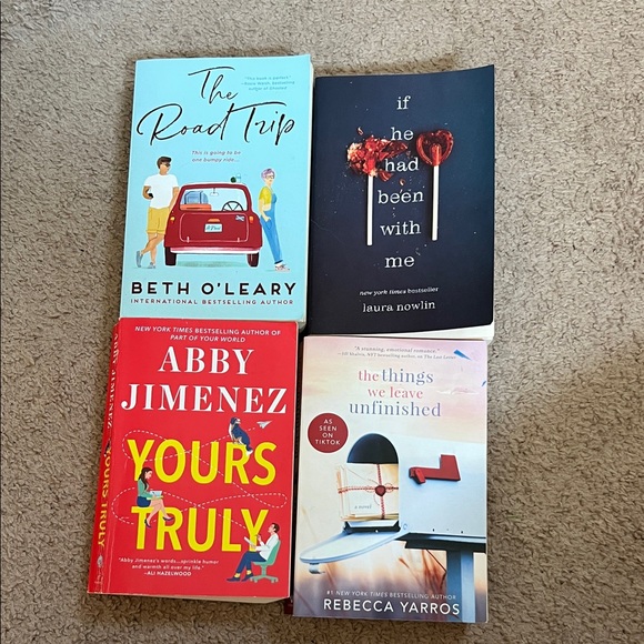 Set of Four Fiction Books - Picture 1 of 1